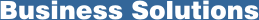 Business solutions